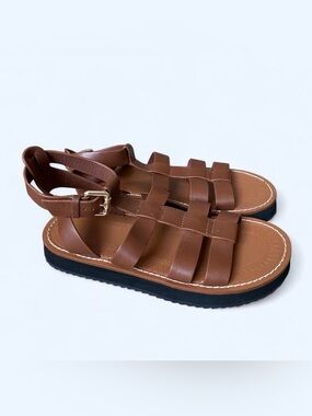 Zara brown sandals